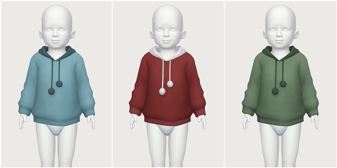Галерея мода Детская толстовка Bunny Hoodie #2